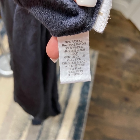 Lou & Grey dress long sleeve crew neck gray color size small - Picture 6 of 6